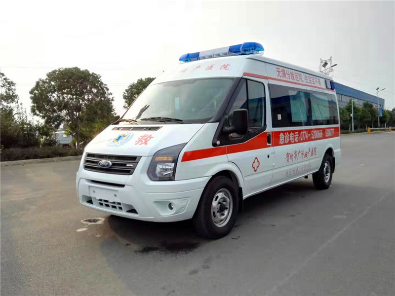 福特新世代V348長軸高頂運輸型救護車