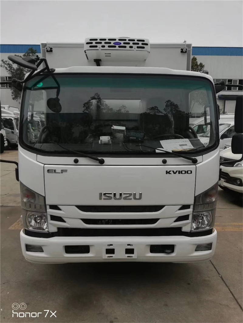 國六 慶鈴五十鈴KV100藍牌冷藏車