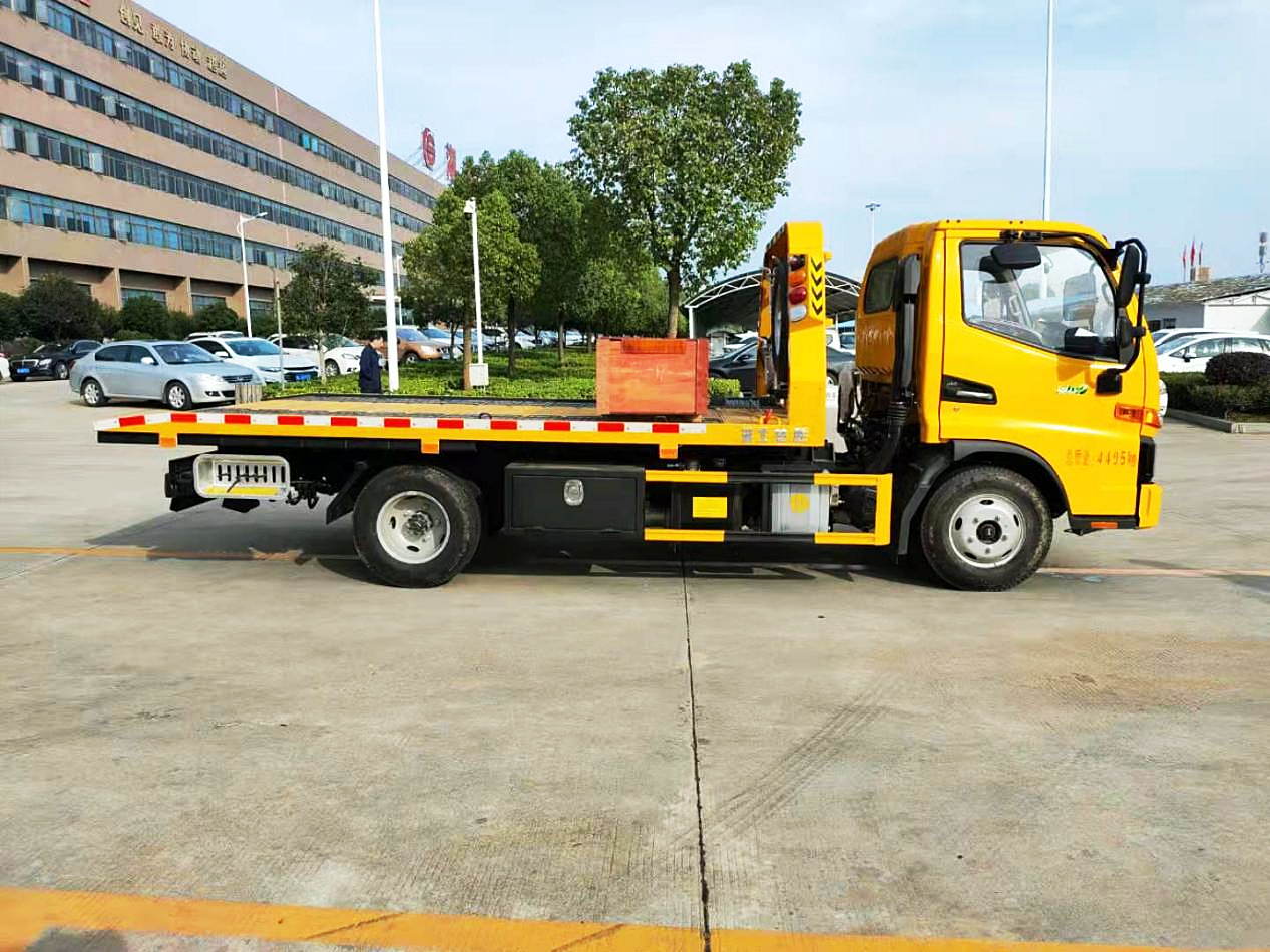 國(guó)六江淮駿鈴V5藍(lán)牌清障車