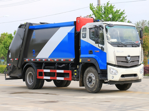 國(guó)六福田壓縮垃圾車