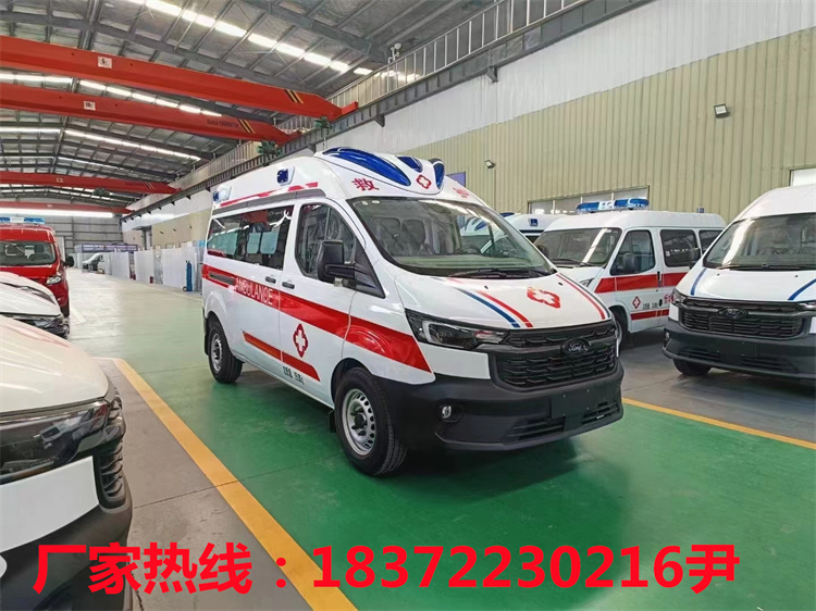 福特新全順V362監(jiān)護型藍牌救護車！